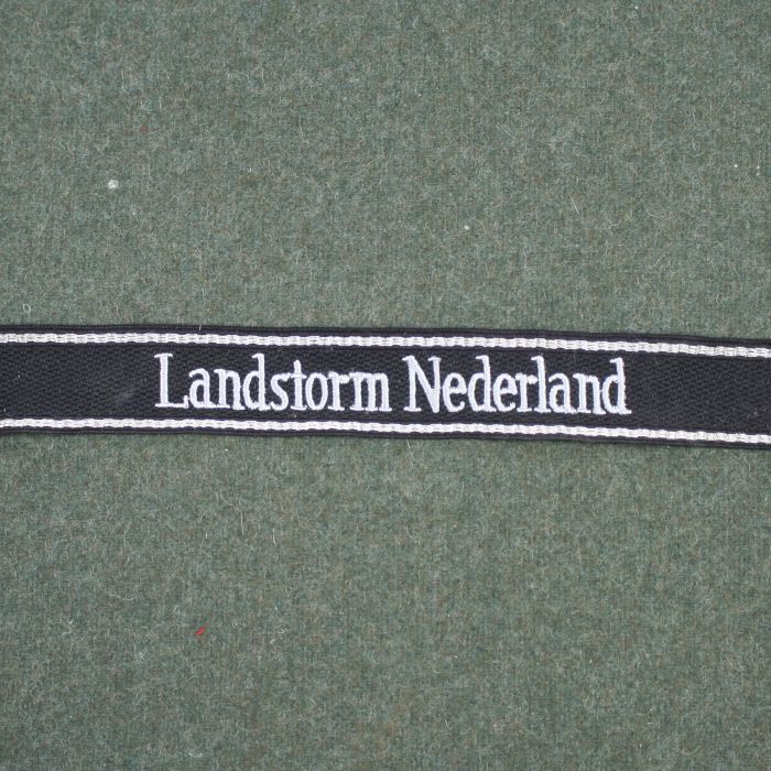 34th SS Grenadier Landstorm Nederland Cuff Title