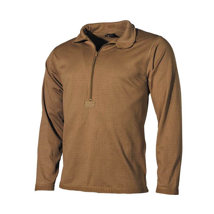 ECWCS Gen III COYOTE BROWN Level 2 Quilted Mid-Weight Thermals