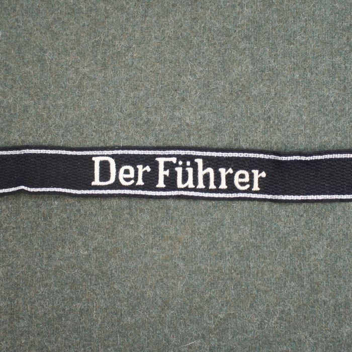 Waffen SS Der Fuhrer Cuff Title Embroidered by RUM