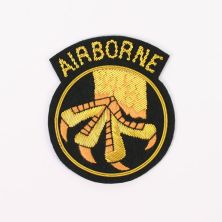 17th Airborne Division Wire Bullion Badge.