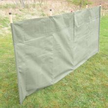  Windbreak US Army WW2 Small Wall Fly Sheet Side Wall  Green by Kay Canvas