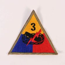 American 3rd Armoured Division WW2 Shoulder Patch