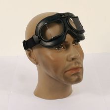 RAF MK8 Pilots Goggles Black Frame