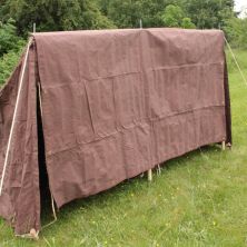 Bivouac Vehicle Shelter Front Wall Brown