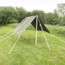 British Army Olive Green Flysheet Canopy (Canvas Only) by Kay Canvas