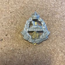 East Lancashire Kings Crown Cap badge