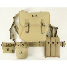 American Paratroopers Webbing Set For The Thompson 30 round Magazines