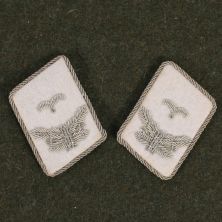 Hermann Goring Div Officers Leutnant Collar Tabs