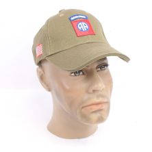 US Army WW2 82nd Airborne Baseball Cap Green