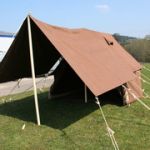 BE1380 British Brown Officers Flysheet Canopy Canvas Only Brown