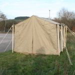 DL376 German Officer Tan Tent Canvas Only