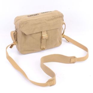 1937 Signals Satchel Webbing bag with shoulder strap by Kay Canvas