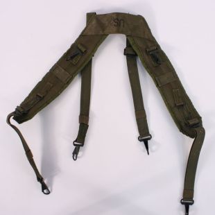 Vietnam M1967 Nylon H Suspenders M67 Original