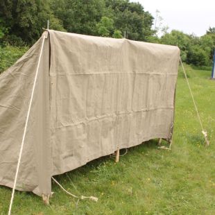 Bivouac Vehicle Shelter Front Wall Tan