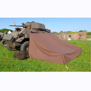Bivouac Vehicle Shelter Tent Canvas Only Brown