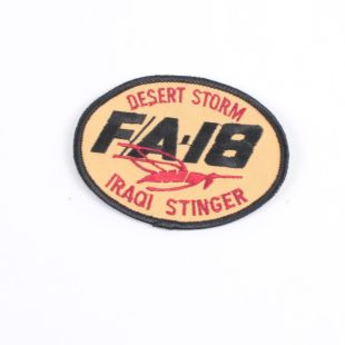 Desert Storm FA-18 Iraqi Stinger Patch