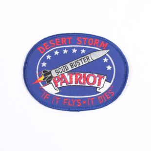 Desert Storm Scud Buster Patriot If it Flys it Dies Patch