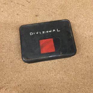 Divisional Tin with contents film prop from 1917 Film