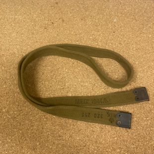 303 Lee Enfield Khaki Canvas Rifle Sling Original 1944 MECo 