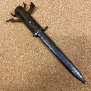 Norwegian Model 1894 Bayonet Converted for M1 carbine Original