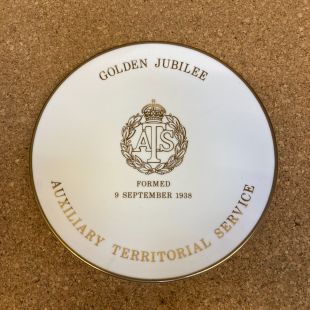 ATS Golden Jubilee Plate 1938-1988