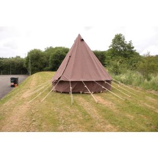MKV British Brown Bell Tent Outer Canvas Only by Kay Canvas 
