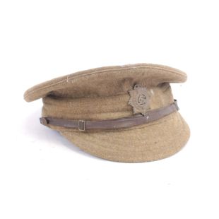 Original British Army Service Corp Trench cap 1917 dated