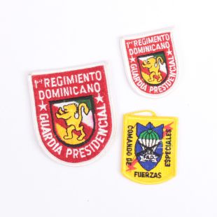 Pack of 3 Dominican Republic Badges including Comando De Fuerzas Especiales badge