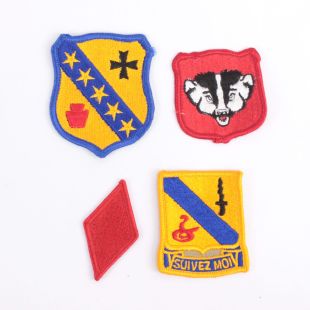 Pack of 4 US badges Pack 88