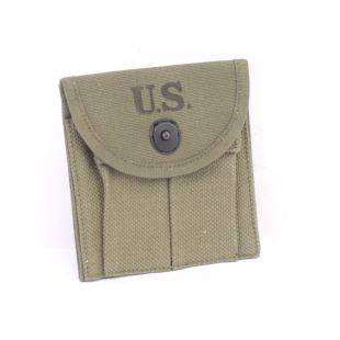 US Army M1 Carbine Magazine Pouch in OD 7 Green by Kay Canvas