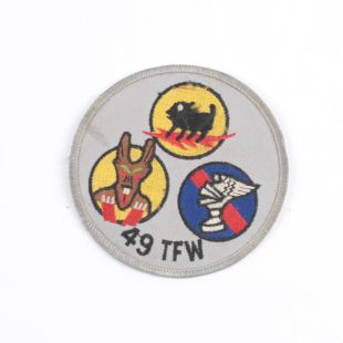 USAF 49 TFW Tactical Fighter Wing Patch