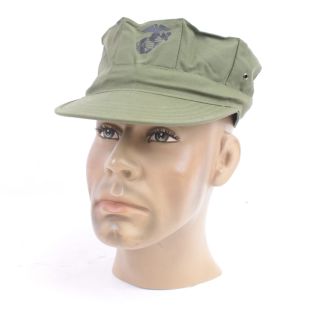 USMC Vietnam Green Cap 8 Point Marine Fatigue Cover