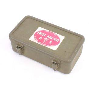 Vietnam Vehicle First Aid Tin With First Aid Kit