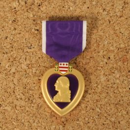 US Purple Heart medal. Full size.