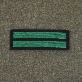 German Army and SS Rank Patch Embroidered Unterfeldwebel