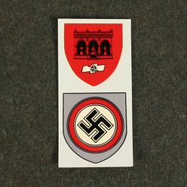 Sa Feldhernhalle Helmet Decals. Transfers