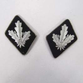 SS Brigadefuhrer collar tabs