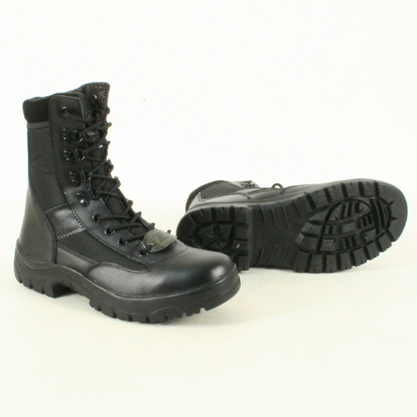 black patrol boots