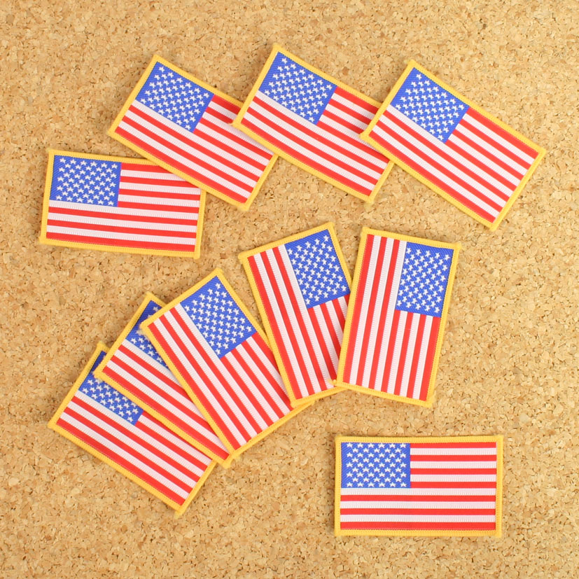 us-flag-patch-pack-of-10