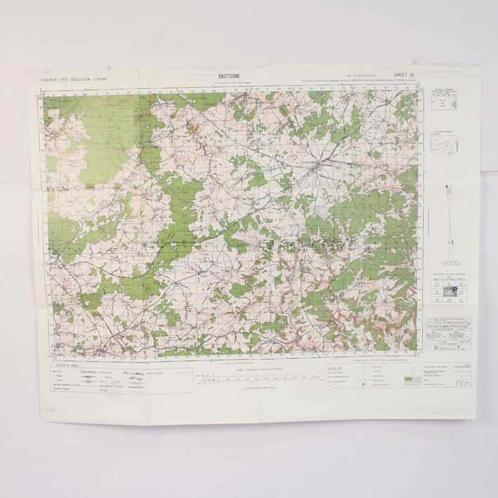 Bastogne Map