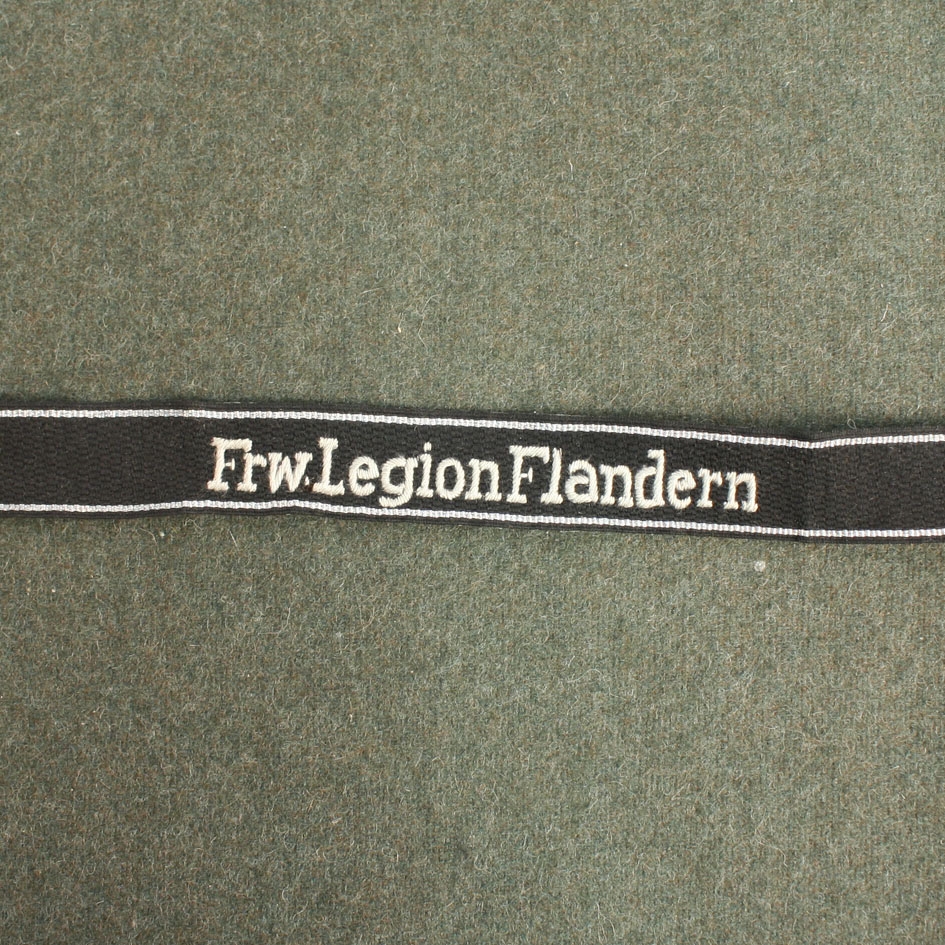 Frw. Legion Flandern Cuff Title