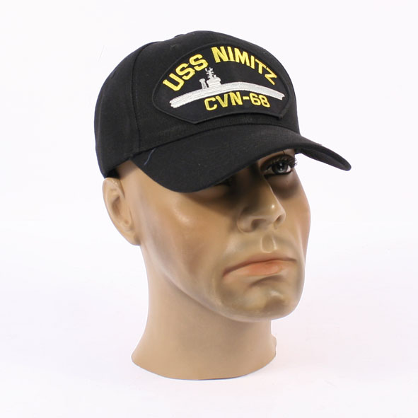 uss nimitz command ball cap